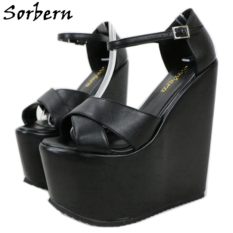 Sorbern White Cross Strap Sandals Ankle Strap Platform Heels 17cm Summer Shoes For Women Extreme Heel Wedges Bridal Sandal Shoes
Sorbern White Cross Strap Sandals Ankle Strap Platform Heels 17cm Summer Shoes For Women Extreme Heel Wedges Bridal Sandal Shoes