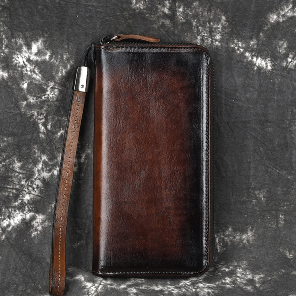 Men's Genuine Leather Wallets Purse For Men Multifunction Long Purse Card Holder Casual Money Pack Fashion Retro Clutch Bag
Men's Genuine Leather Wallets Purse For Men Multifunction Long Purse Card Holder Casual Money Pack Fashion Retro Clutch Bag