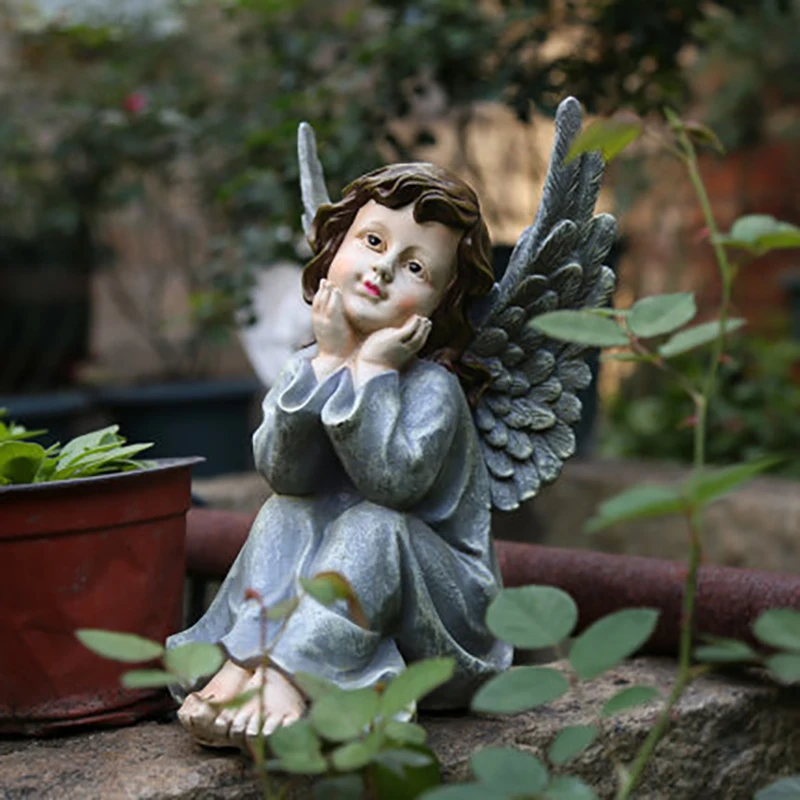 Small Angel Tuin Decoratie Garden Outdoor Gardens Decoration Sculpture Miniatuur Bloempot Tuinkabouter Resin Poppenhuis Meubels
Small Angel Tuin Decoratie Garden Outdoor Gardens Decoration Sculpture Miniatuur Bloempot Tuinkabouter Resin Poppenhuis Meubels