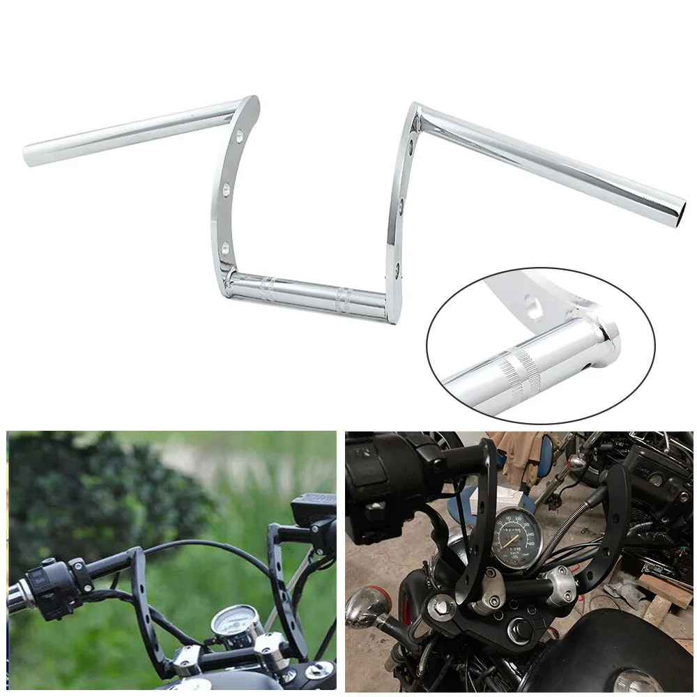 Heavy Duty Steel Motorcycle Handlebar For Honda Kawasaki Yamaha Harley Chopper Bobber Cafe Racer Universal Chrome 1" 25mm Bar
Heavy Duty Steel Motorcycle Handlebar For Honda Kawasaki Yamaha Harley Chopper Bobber Cafe Racer Universal Chrome 1" 25mm Bar