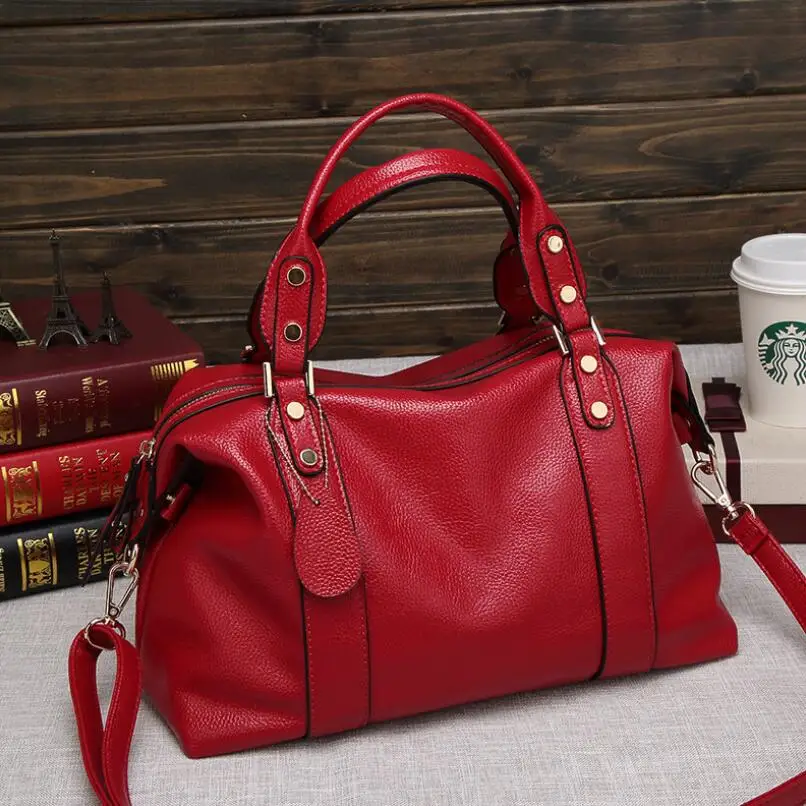 2021 New Trending Genuine Leather Boston Handbag Women Totes Shoulder Crossbody Bags Luxury Designer Fashion Ladies Pillow Bag
2021 New Trending Genuine Leather Boston Handbag Women Totes Shoulder Crossbody Bags Luxury Designer Fashion Ladies Pillow Bag