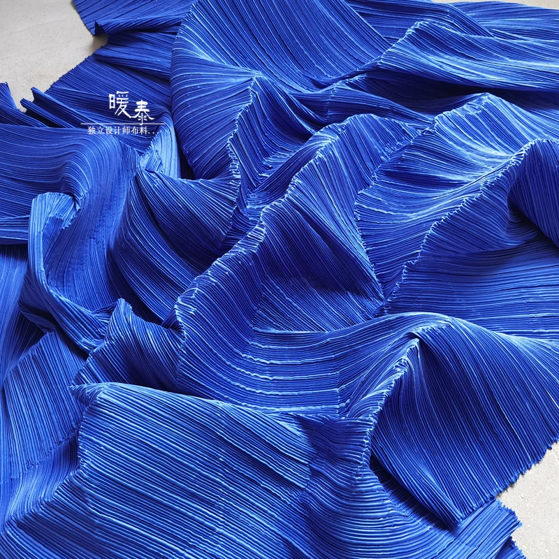 Klein Blue Pleated Fabric Striped Folds DIY Art Painting Wedding Decor Skirt Dress Clothes Designer Fabric
Klein Blue Pleated Fabric Striped Folds DIY Art Painting Wedding Decor Skirt Dress Clothes Designer Fabric