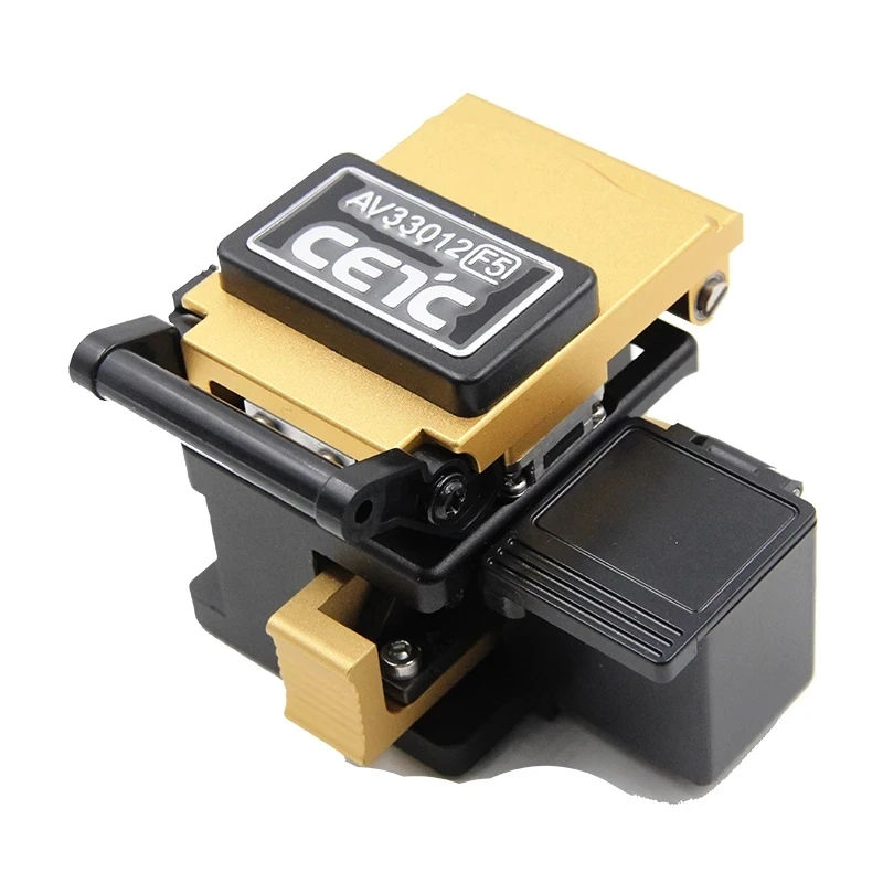 CETC 41 AV33012 F5 fiber cleaver with fiber scrap collector Optical fiber cutting knife AV33012 F5 Fiber Cleaver
CETC 41 AV33012 F5 fiber cleaver with fiber scrap collector Optical fiber cutting knife AV33012 F5 Fiber Cleaver