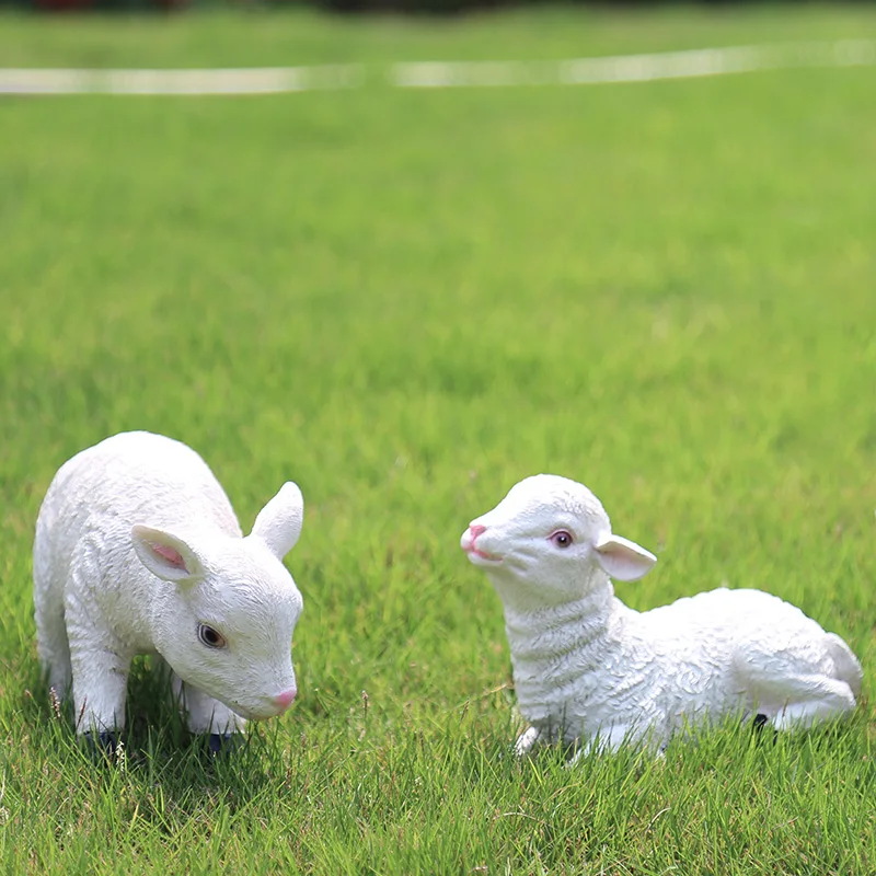 Pastoral Resin Creative Simulation Lamb Statue Courtyard Outdoor Moss Miniature Landscape Bonsai Garden Decoration
Pastoral Resin Creative Simulation Lamb Statue Courtyard Outdoor Moss Miniature Landscape Bonsai Garden Decoration