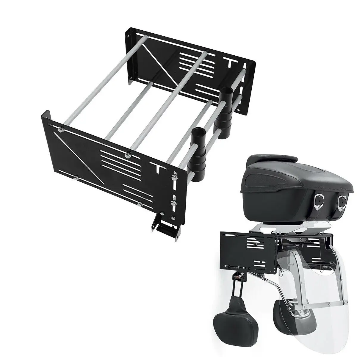 Wall Mount Storage Rack For Harley Touring Street Glide Road King Tour Pak Motorcycle
Wall Mount Storage Rack For Harley Touring Street Glide Road King Tour Pak Motorcycle