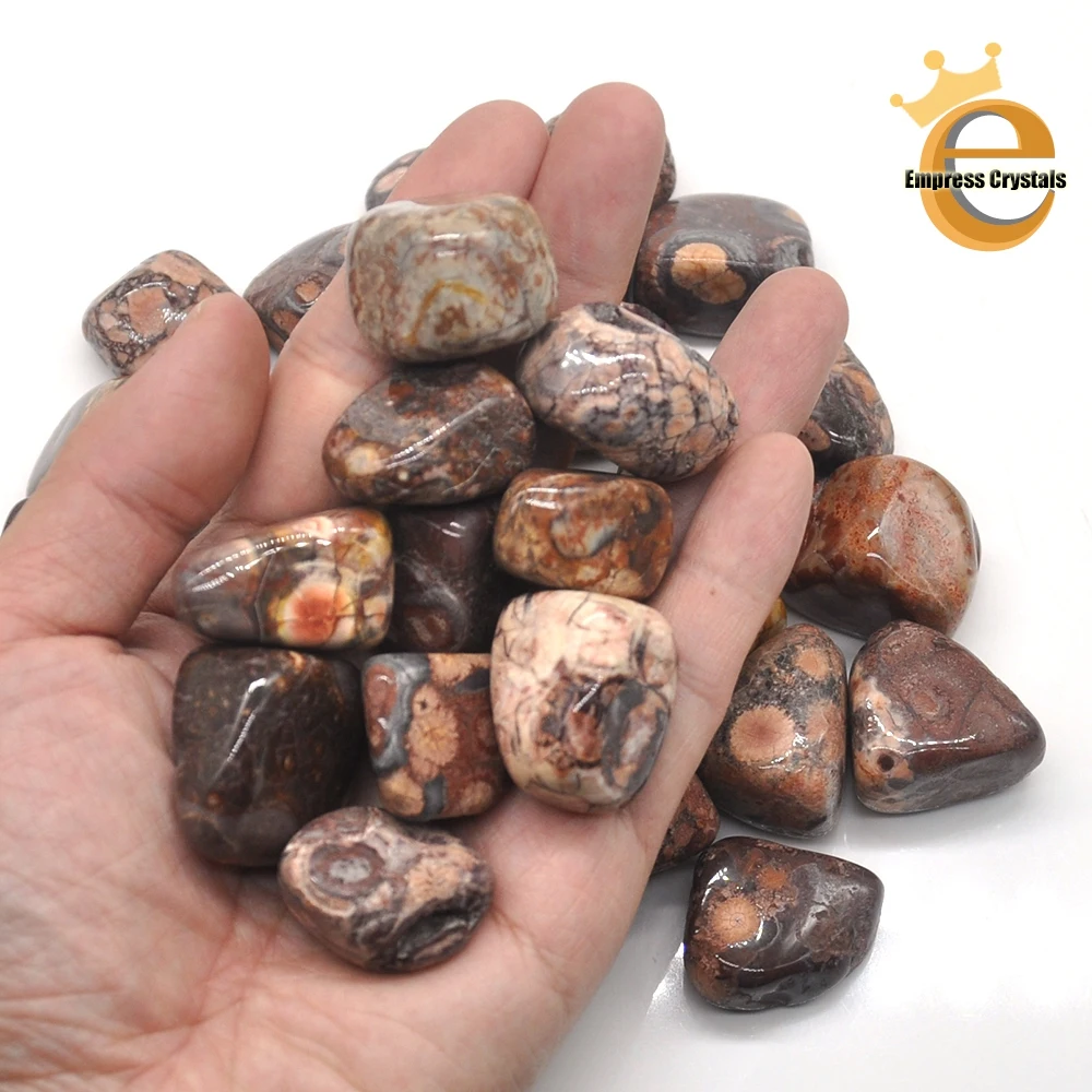 Natural Leopard Jasper Stone Mineral DIY Jewelry Ornaments Irregular Crystal Polished Healing Fish Tank Garden Home Decor Craft
Natural Leopard Jasper Stone Mineral DIY Jewelry Ornaments Irregular Crystal Polished Healing Fish Tank Garden Home Decor Craft