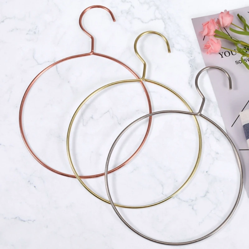 10pcs Iron Round Scarf Ring Hanger Belt Rack Non-Slip Tie Hanging Hooks Closet Organizer Storage Holder for Ties Scarves
10pcs Iron Round Scarf Ring Hanger Belt Rack Non-Slip Tie Hanging Hooks Closet Organizer Storage Holder for Ties Scarves