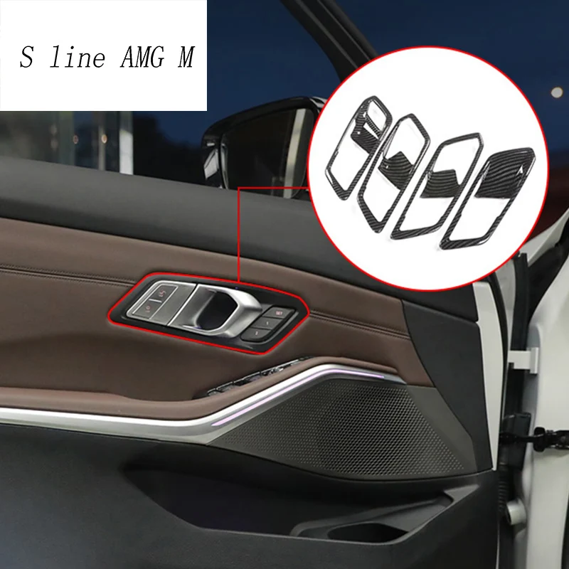 Car Styling Carbon fiber Door Handle Cover Trim Door Bowl button Sticker trim For BMW 3 Serise G20 G28 Interior Auto Accessories
Car Styling Carbon fiber Door Handle Cover Trim Door Bowl button Sticker trim For BMW 3 Serise G20 G28 Interior Auto Accessories