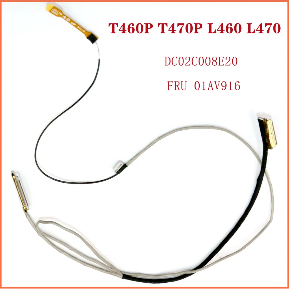 DC02C008E20 для ноутбука Lenovo Thinkpad T460P T470P L460 L470, ЖК-экран, видеокабель FHD, модель FRU 01AV916
DC02C008E20 для ноутбука Lenovo Thinkpad T460P T470P L460 L470, ЖК-экран, видеокабель FHD, модель FRU 01AV916