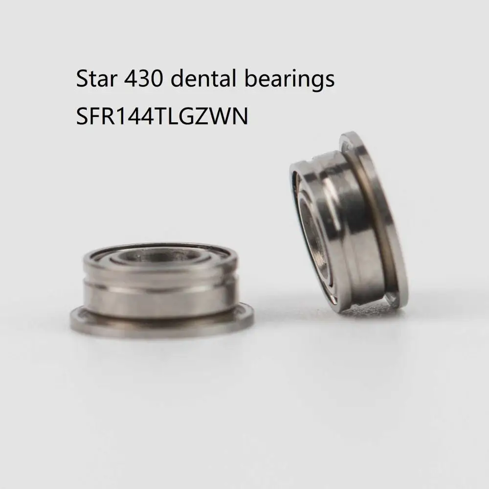 10pcs Dental Bearings For Handpiece Star 430 SFR144TLGZWN 3.175x6.35x7.5x2.78mm
10pcs Dental Bearings For Handpiece Star 430 SFR144TLGZWN 3.175x6.35x7.5x2.78mm