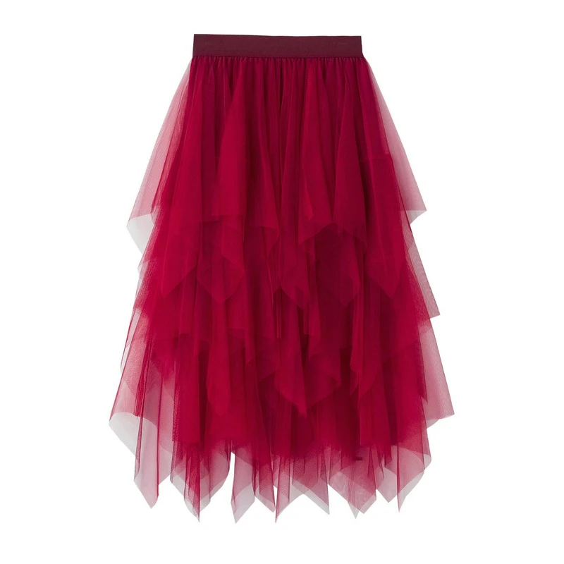 Candy Color Tutu Tulle Skirt Women Casual High Waist Maxi Midi Long Skirt Femme Irregular Party Mesh Skirts Jupe Longue Female
Candy Color Tutu Tulle Skirt Women Casual High Waist Maxi Midi Long Skirt Femme Irregular Party Mesh Skirts Jupe Longue Female