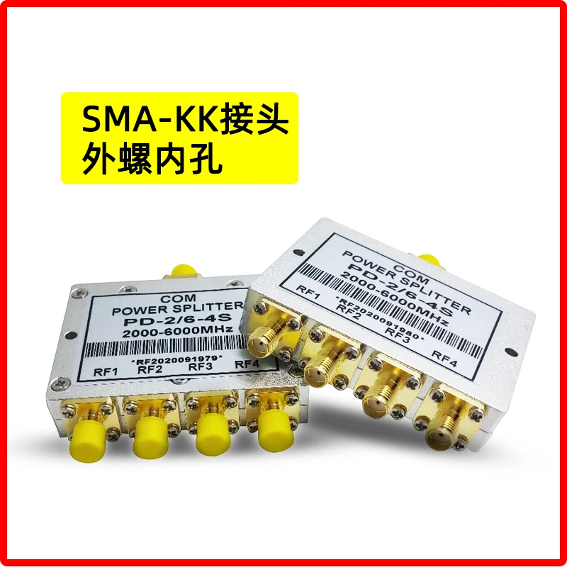 2-6g RF делитель мощности 2,4 gwifi 5,8G SMA microstrip квартал/Высокочастотный четырехчастотный делитель мощности
2-6g RF делитель мощности 2,4 gwifi 5,8G SMA microstrip квартал/Высокочастотный четырехчастотный делитель мощности