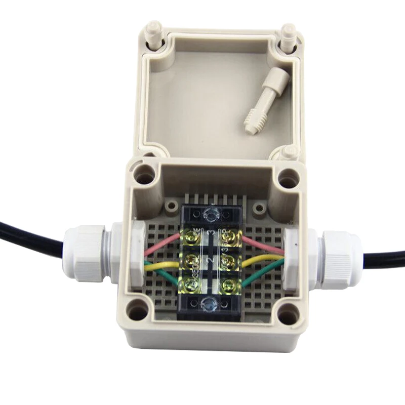 35A 600V 3 Pins Terminal Blocks with Gland Connectors Sealed Enclosure Case Project Junction Box
35A 600V 3 Pins Terminal Blocks with Gland Connectors Sealed Enclosure Case Project Junction Box
