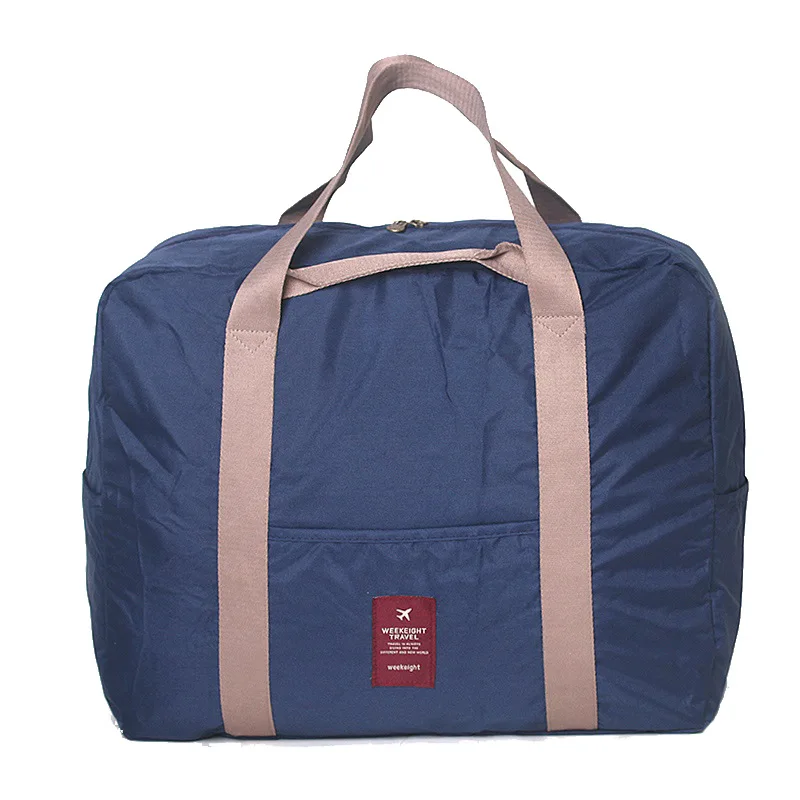 Large Capacity Weekend Travel Bag Nylon Folding Bag Handbag Big Duffle Bag Female Travel Bags For Women
Large Capacity Weekend Travel Bag Nylon Folding Bag Handbag Big Duffle Bag Female Travel Bags For Women