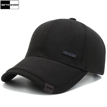 NORTHWOOD 남성용 면 야구 모자, 본 Gorras Casquet Homme 아빠 모자, 스냅백 모자, 조절 가능한 트럭 운전사 모자