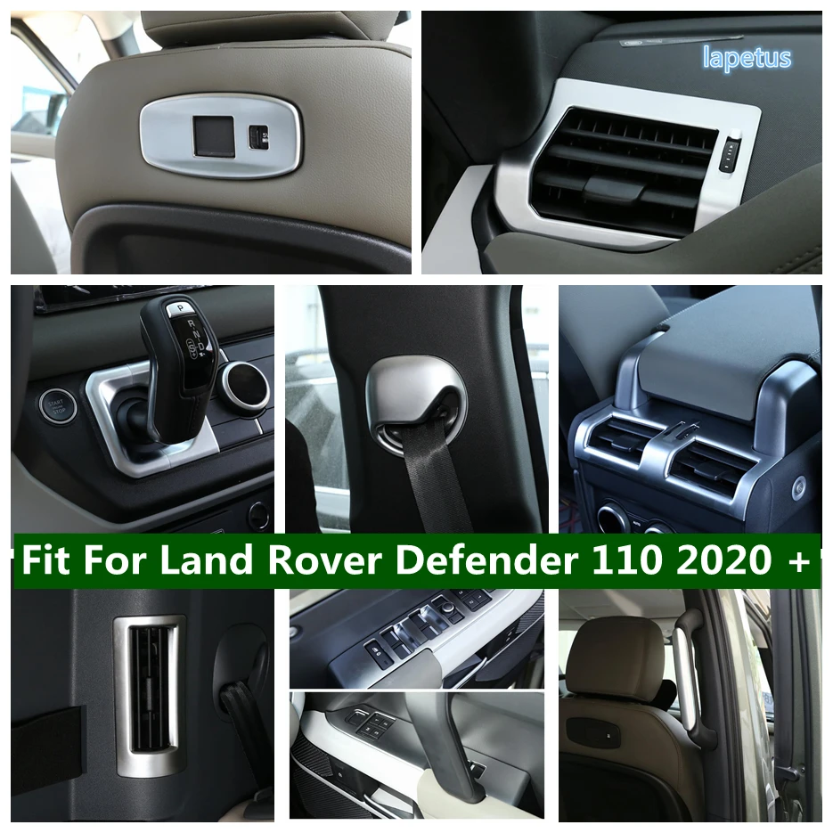 Tail Trunk Hook / B Pillar Handle / Gear Box Base / Seat Belt Cover Trim Matte Interior For Land Rover Defender 110 2020 - 2023
Tail Trunk Hook / B Pillar Handle / Gear Box Base / Seat Belt Cover Trim Matte Interior For Land Rover Defender 110 2020 - 2023