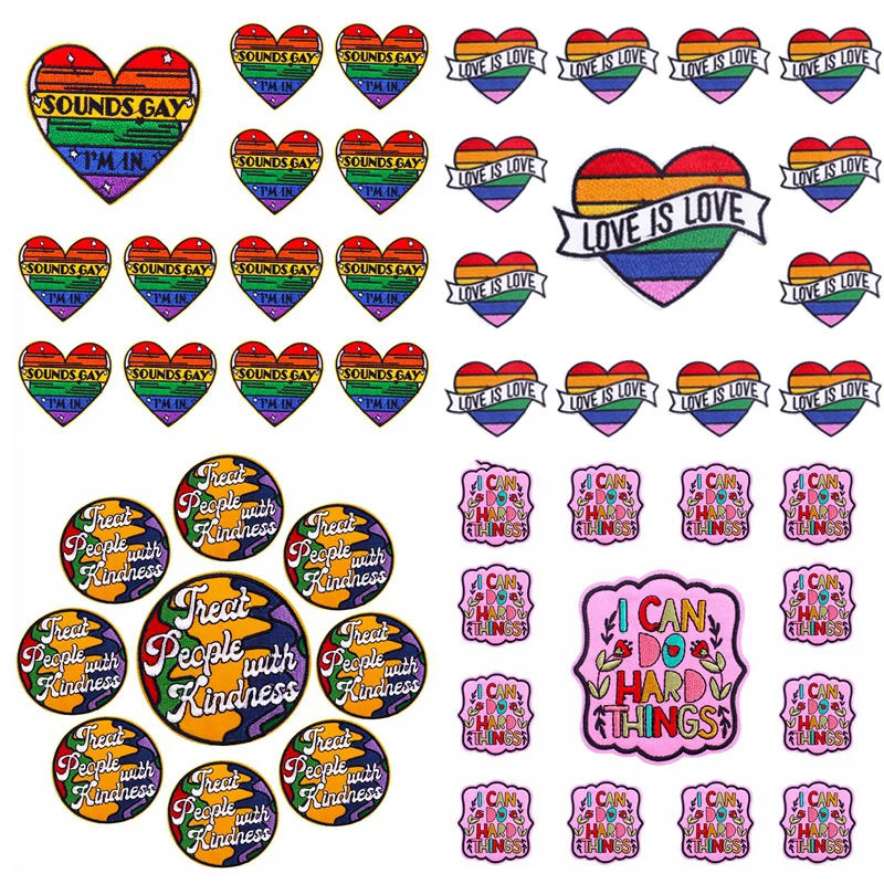 10 шт., нашивка с вышивкой букв из мультфильма, ЛГБТ-аппликация, железные нашивки на одежде, круглые значки с буквами, нашивки для одежды, наклейки
10 шт., нашивка с вышивкой букв из мультфильма, ЛГБТ-аппликация, железные нашивки на одежде, круглые значки с буквами, нашивки для одежды, наклейки