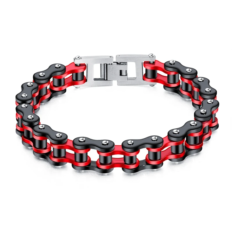 motorcycle chain rock style bicycle chain stainless steel bracelet wholesale fashion men's bracelet
motorcycle chain rock style bicycle chain stainless steel bracelet wholesale fashion men's bracelet