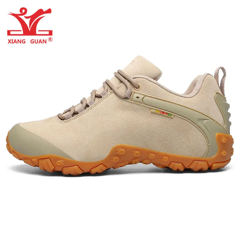 Hiking Shoes Men Women Waterproof Cow Leather Sandy Black Low for Outdoor Rock Climbing Mountain Tourism Trekking Combat Sneaker
Hiking Shoes Men Women Waterproof Cow Leather Sandy Black Low for Outdoor Rock Climbing Mountain Tourism Trekking Combat Sneaker