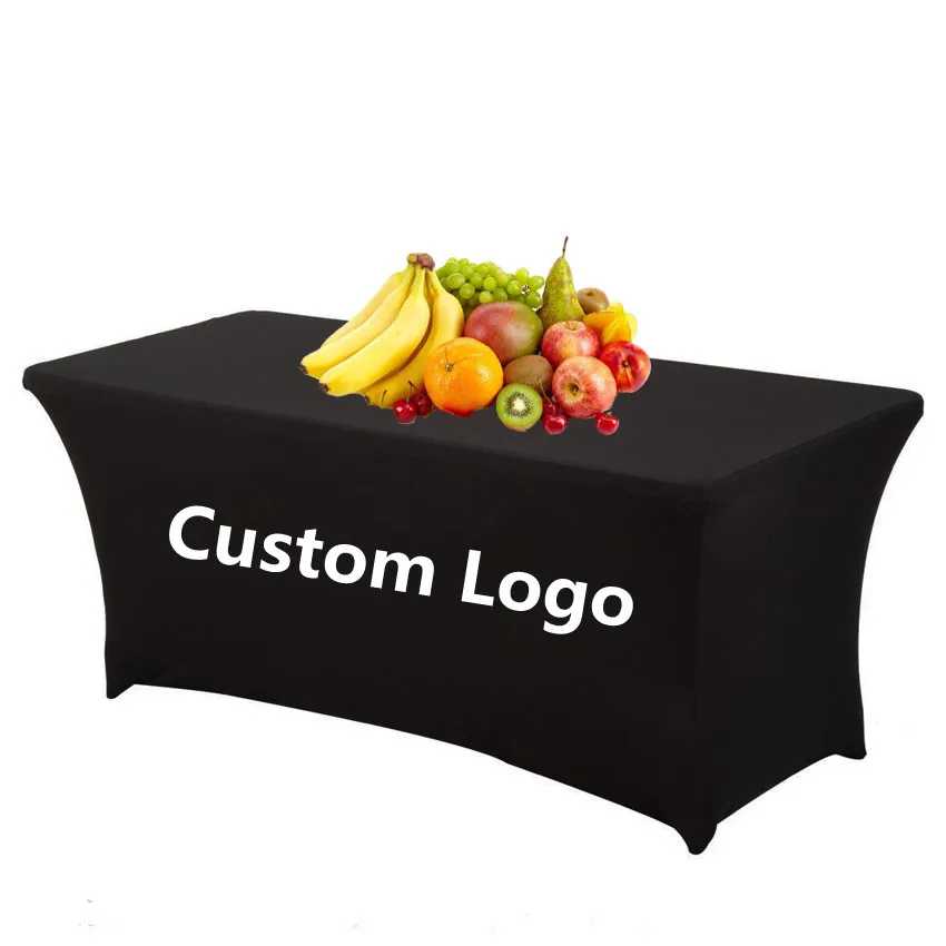 Custom Logo Stretch Table Cover 4ft/6ft/8ft Trade Show Outdoor Display Advertising Table Cloth
Custom Logo Stretch Table Cover 4ft/6ft/8ft Trade Show Outdoor Display Advertising Table Cloth