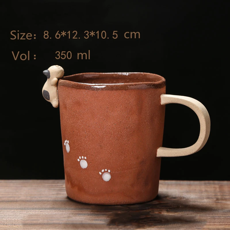 Hand-Made Pottery Coffee Cup 340ml Irregular Creative Coffee Mug Tea Cup Personality Wedding Gifts for Friends
Hand-Made Pottery Coffee Cup 340ml Irregular Creative Coffee Mug Tea Cup Personality Wedding Gifts for Friends