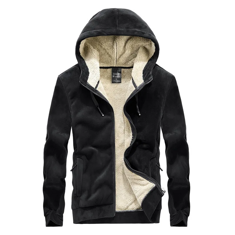 2023 Winter New Plus Velvet Thick Hoodie Zipper Sweatshirt Mens Soft Comfortable Coat Male Solid Jacket Men Casual Warm Clothing
2023 Winter New Plus Velvet Thick Hoodie Zipper Sweatshirt Mens Soft Comfortable Coat Male Solid Jacket Men Casual Warm Clothing