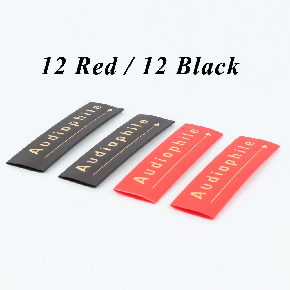 24pcs Audiophile Heat Shrink Tube 14mm Insulated Sleeving Tubing for Speaker Interconnect Audio Cable DIY
24pcs Audiophile Heat Shrink Tube 14mm Insulated Sleeving Tubing for Speaker Interconnect Audio Cable DIY