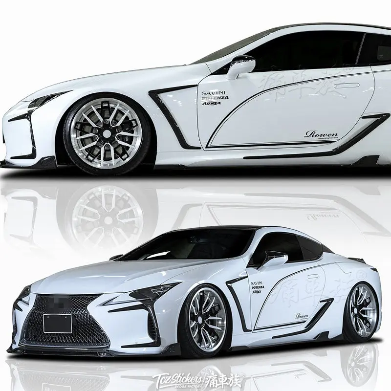 FOR Lexus LC500h car stickers sports car decoration modified body waistline personalized custom decals
FOR Lexus LC500h car stickers sports car decoration modified body waistline personalized custom decals