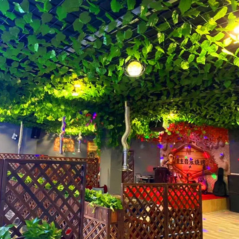1200PCS Beautiful Artificial Plant Wreaths Green Grape Leaf Vines Garden Decoration Rattan Home Wall Hanging Ornament
1200PCS Beautiful Artificial Plant Wreaths Green Grape Leaf Vines Garden Decoration Rattan Home Wall Hanging Ornament