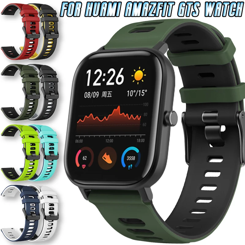 20mm Strap For Huami Amazfit GTS Watch Silicone Strap Replacement Band Quick Release Inner Dual Color Sport Bracelet Accessories
20mm Strap For Huami Amazfit GTS Watch Silicone Strap Replacement Band Quick Release Inner Dual Color Sport Bracelet Accessories