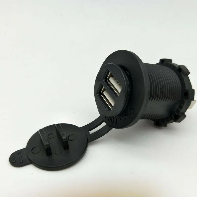 Car Charger Dual USB Adapter Cigarette Lighter for All Types Mobile Phone Charger Dual USB Charging Car Accessories Black
Car Charger Dual USB Adapter Cigarette Lighter for All Types Mobile Phone Charger Dual USB Charging Car Accessories Black