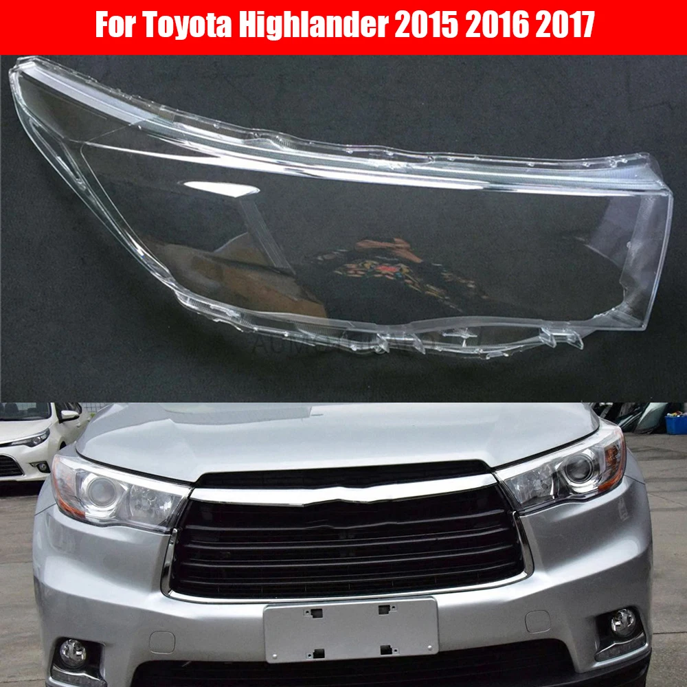 Car Headlight Lens For Toyota Highlander 2015 2016 2017 Headlamp Cover Car Replacement Front Auto Shell Cover
Car Headlight Lens For Toyota Highlander 2015 2016 2017 Headlamp Cover Car Replacement Front Auto Shell Cover