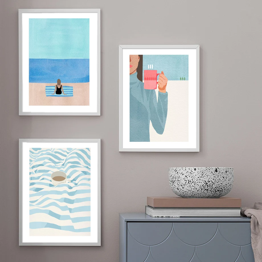 Abstract Figure Cup Thinking Beach Girl Hand Flower Funny Poster Wall Art Print Canvas Painting Decor Pictures For Living Room
Abstract Figure Cup Thinking Beach Girl Hand Flower Funny Poster Wall Art Print Canvas Painting Decor Pictures For Living Room
