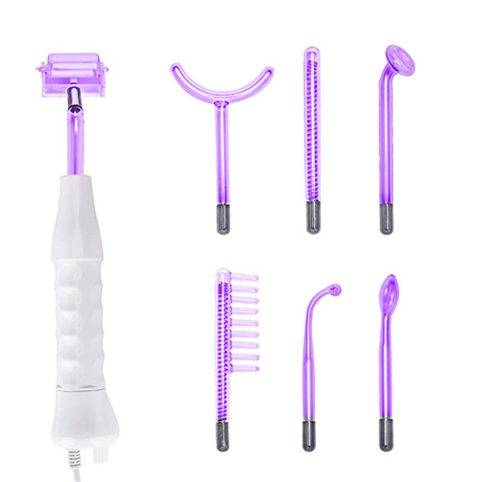 7 In 1 Portable Electrode High Frequency Spot Acne Remover Facial Skin Care Massager For Face Beauty Machine Spa Salon Home Used
7 In 1 Portable Electrode High Frequency Spot Acne Remover Facial Skin Care Massager For Face Beauty Machine Spa Salon Home Used
