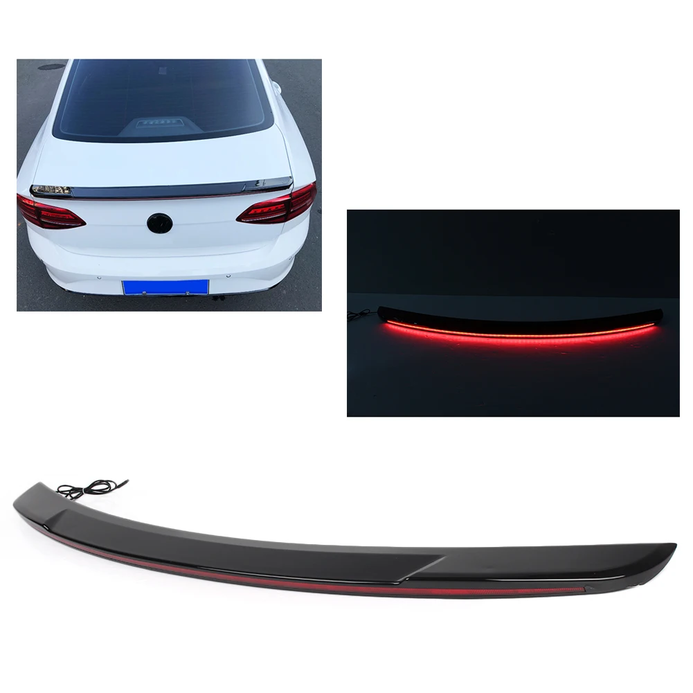 Car Tail Trunk Roof Wing Spoiler Lip Splitter Trim For Mazda 3 Axela 2012 2013 2014 2015 2016 2017 2018 w/ Red LED Light
Car Tail Trunk Roof Wing Spoiler Lip Splitter Trim For Mazda 3 Axela 2012 2013 2014 2015 2016 2017 2018 w/ Red LED Light