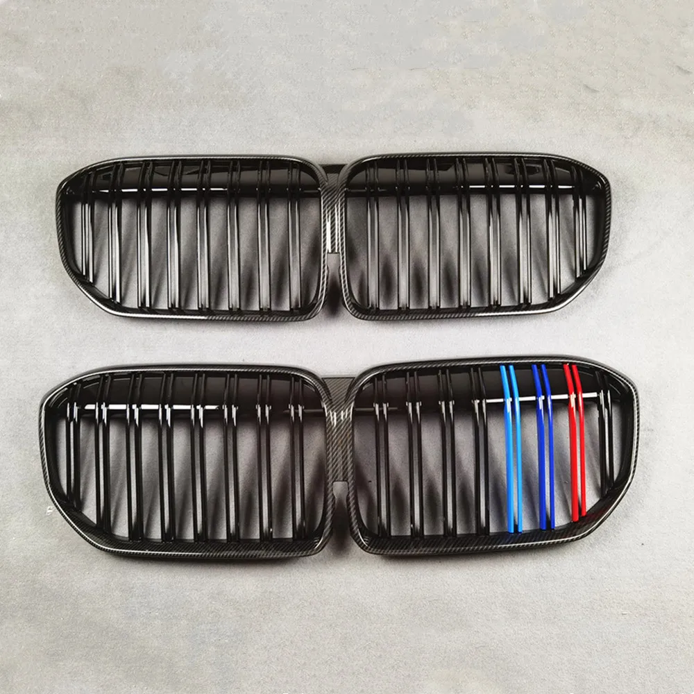 One Piece Glossy M Color Car Kidney Mesh Grille For BMW 7 Series G11 G12 2020+ Carbon Look Glossy Black Front Bumper Grille
One Piece Glossy M Color Car Kidney Mesh Grille For BMW 7 Series G11 G12 2020+ Carbon Look Glossy Black Front Bumper Grille