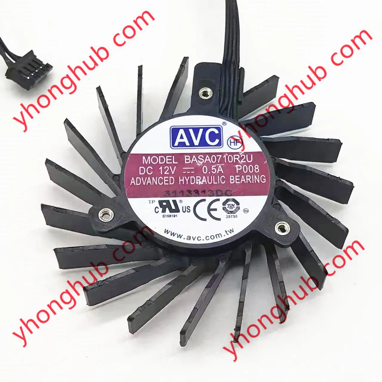 AVC BASA0710R2U P008 Вентилятор охлаждения сервера постоянного тока 12 В 0,5 А 65x65x13 мм
AVC BASA0710R2U P008 Вентилятор охлаждения сервера постоянного тока 12 В 0,5 А 65x65x13 мм