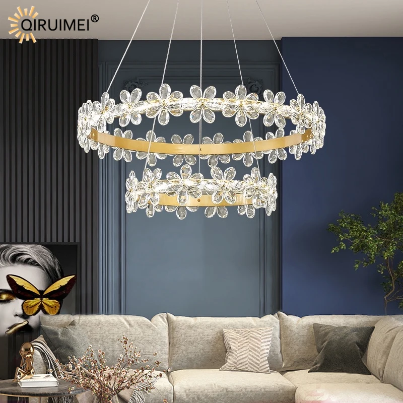 Remote Dimming Crystal New Modern LED Pendant Lights Living Dining Room Bedroom Villa Apartment Bar Hall Lamps Indoor Lighting
Remote Dimming Crystal New Modern LED Pendant Lights Living Dining Room Bedroom Villa Apartment Bar Hall Lamps Indoor Lighting