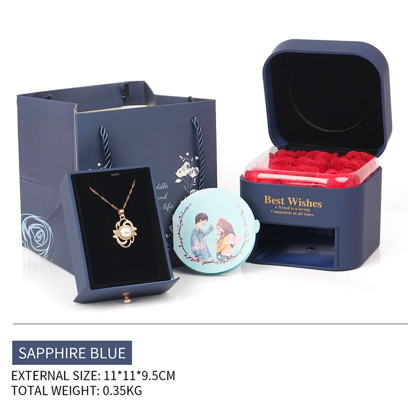 New Arrivals Colorful rose Jewelry necklace Earrings Box With Paper Bag jewellery Display Case Drawer Box
New Arrivals Colorful rose Jewelry necklace Earrings Box With Paper Bag jewellery Display Case Drawer Box