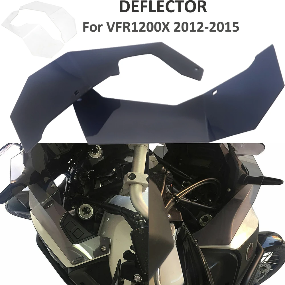 NEW Motorcycle Accessories FOR Honda VFR1200X Crosstourer Side Windshield Windscreen Deflector 2012-2015 VFR 1200 X 2013 2014
NEW Motorcycle Accessories FOR Honda VFR1200X Crosstourer Side Windshield Windscreen Deflector 2012-2015 VFR 1200 X 2013 2014