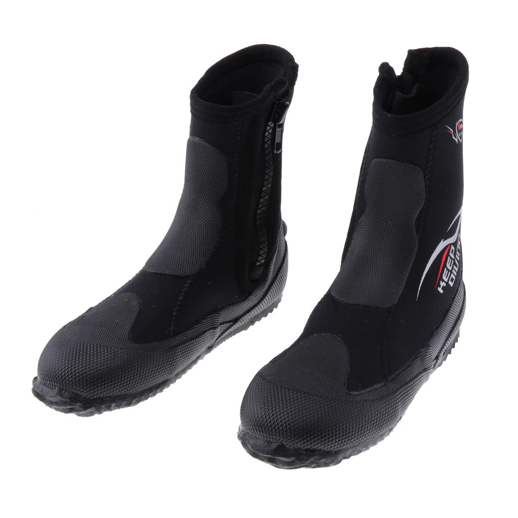 5mm Neoprene Scuba Diving Snorkeling Booties High Cut Zipper Wetsuit Boots Diving Boots Fishing Underwater Water Sports Shoes
5mm Neoprene Scuba Diving Snorkeling Booties High Cut Zipper Wetsuit Boots Diving Boots Fishing Underwater Water Sports Shoes