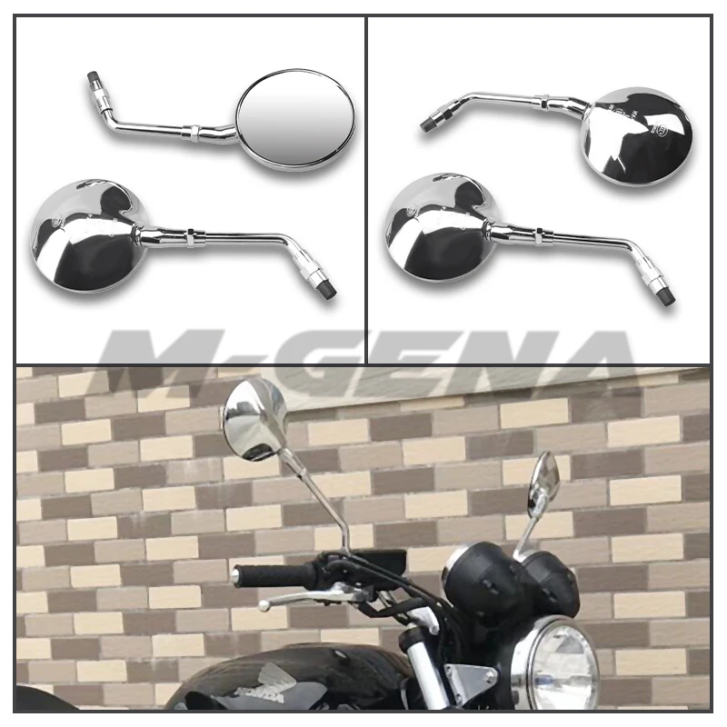 Motorcycle Side Chrome Rear View Mirrors For CB500 CB750 CB1100 CB1000 CB1300 GL1100 GL500 GL650 CX500 CB650 VT1100
Motorcycle Side Chrome Rear View Mirrors For CB500 CB750 CB1100 CB1000 CB1300 GL1100 GL500 GL650 CX500 CB650 VT1100