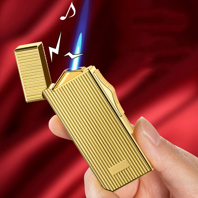 New 2022 Loudly Gas Lighter Square Metal Sideslip Mini Lighters 1300℃ Cigarette Lighters Smoking Accessories Gadgets for Men
New 2022 Loudly Gas Lighter Square Metal Sideslip Mini Lighters 1300℃ Cigarette Lighters Smoking Accessories Gadgets for Men