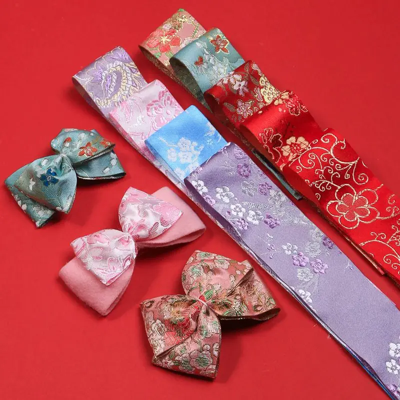 Red Satin Embroidery Ribbon Ethnic Jacquard Handmade Materials 25 38mm Chinese New Year Valentine Wrapping Home Decoration Lace
Red Satin Embroidery Ribbon Ethnic Jacquard Handmade Materials 25 38mm Chinese New Year Valentine Wrapping Home Decoration Lace