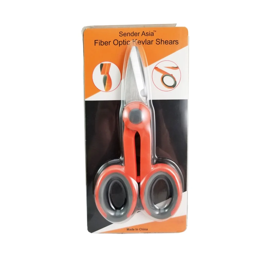 5pcs Fiber Optic Kevlar Shears Scissors- Cut Electrical Wire Coax Cable Wholesale to Russia
5pcs Fiber Optic Kevlar Shears Scissors- Cut Electrical Wire Coax Cable Wholesale to Russia