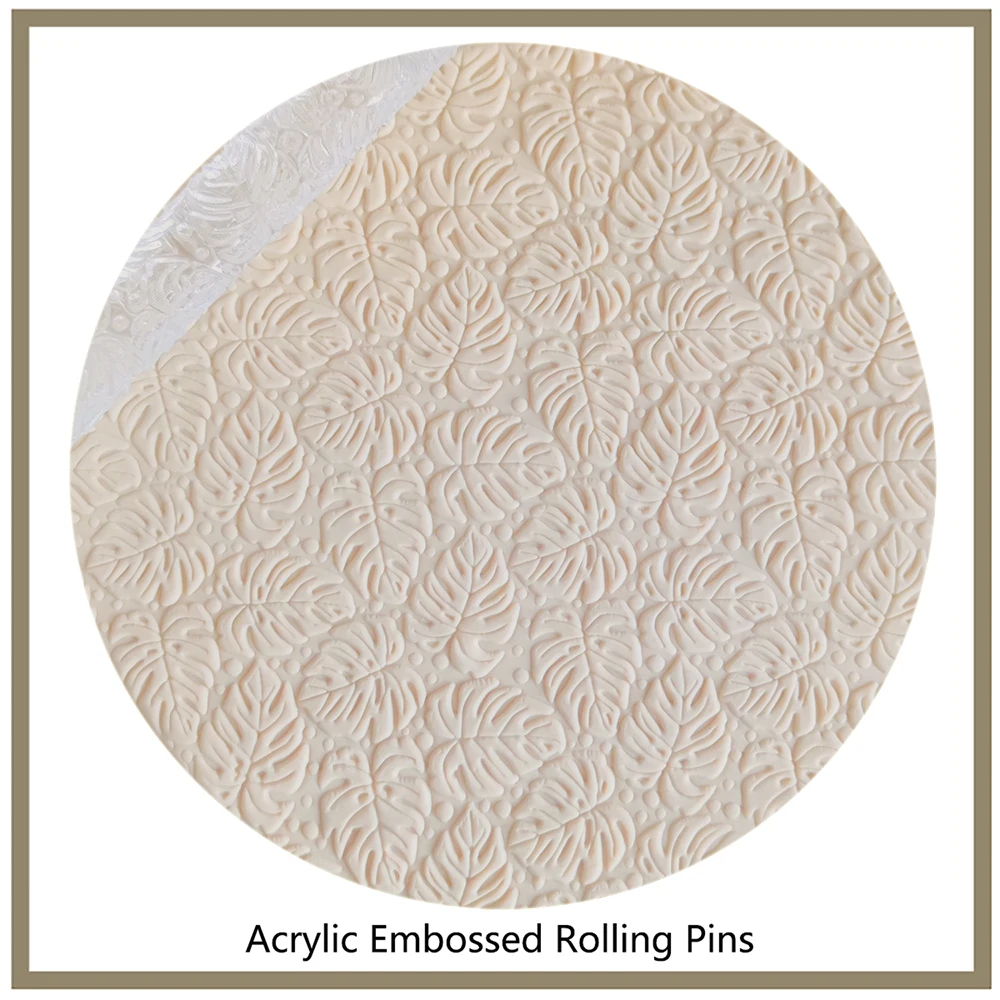 Tropical Rain Forest Leaves Patterns Fondant,Pie Crust,Cookie,Pastry,Icing,Clay,Dough Decorating Embossed Rolling Pin
Tropical Rain Forest Leaves Patterns Fondant,Pie Crust,Cookie,Pastry,Icing,Clay,Dough Decorating Embossed Rolling Pin