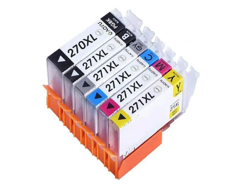 6PK PGI-270/CLI-271XL совместимые чернильные картриджи для принтера TS8020 MG7720 TS9020 MG7700
6PK PGI-270/CLI-271XL совместимые чернильные картриджи для принтера TS8020 MG7720 TS9020 MG7700