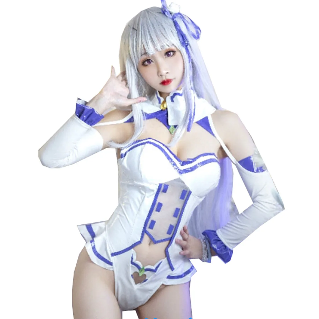 ReLife In A Different World From Zero Emilia Cosplay Costume Sexy Bunny Girl Jumpsuit Role Play Clothing
ReLife In A Different World From Zero Emilia Cosplay Costume Sexy Bunny Girl Jumpsuit Role Play Clothing