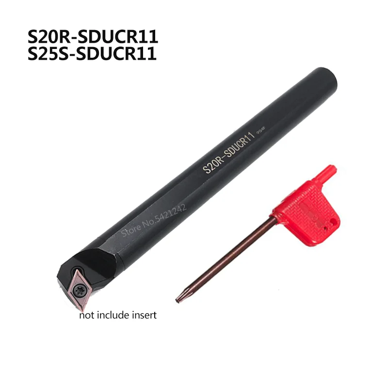 1pc S20R-SDUCR11 S25S-SDUCR11 Internal turning tool holder CNC Lathe Cutter Tool SDUCR SDUCL TOOL BAR for DCMT Carbide Insert
1pc S20R-SDUCR11 S25S-SDUCR11 Internal turning tool holder CNC Lathe Cutter Tool SDUCR SDUCL TOOL BAR for DCMT Carbide Insert
