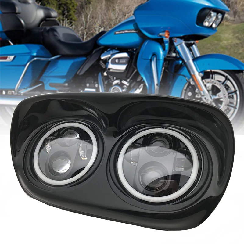 НОВИНКА для Road Glide 2004-2013, светодиодная фара дальнего ближнего света с накладкой, рамка для Road Glide
НОВИНКА для Road Glide 2004-2013, светодиодная фара дальнего ближнего света с накладкой, рамка для Road Glide